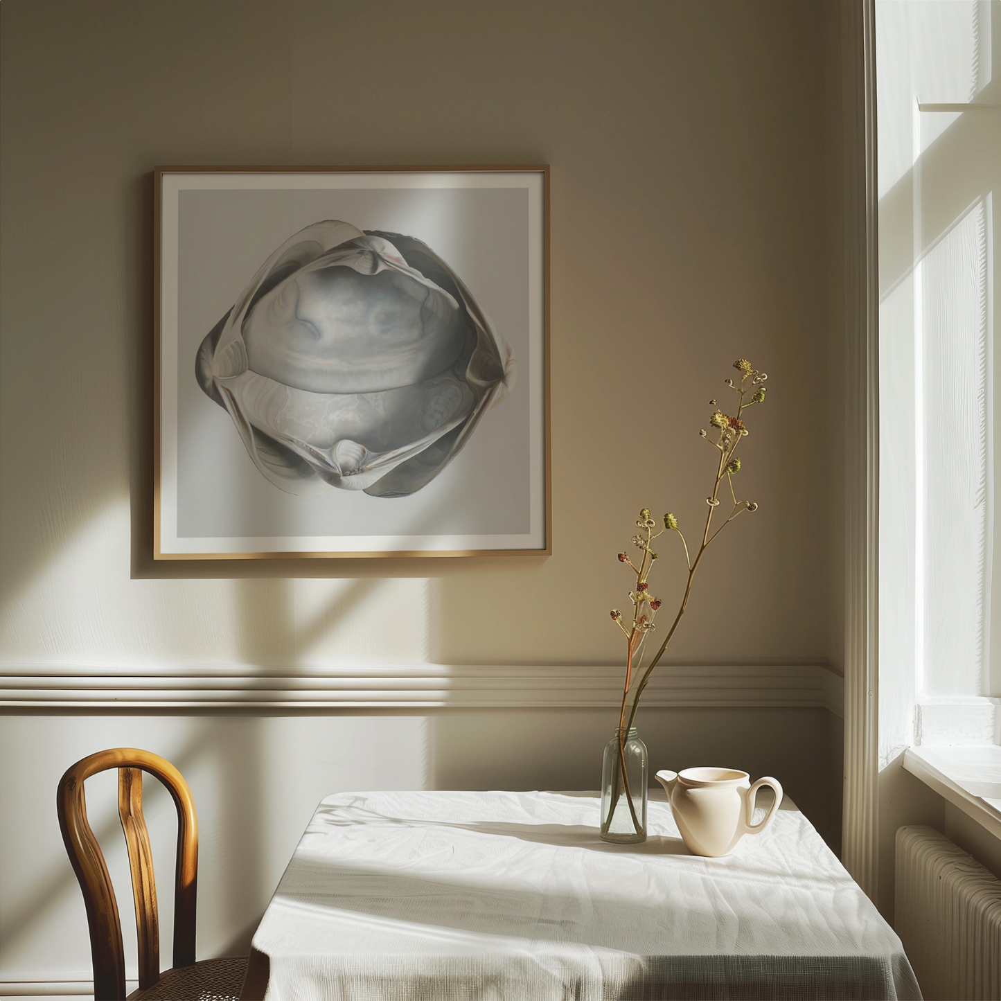 'Cradled Surf Clams' Limited Edition Print