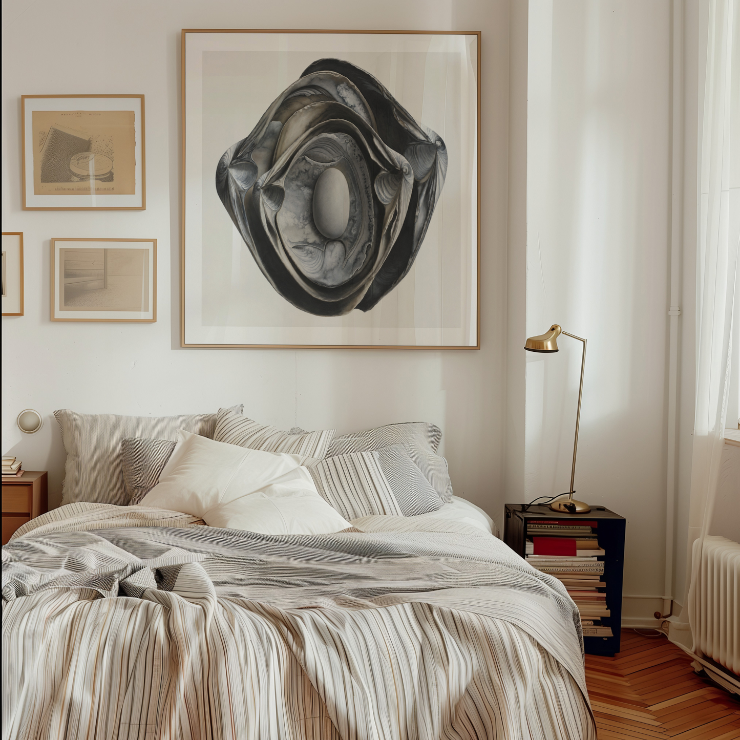 'Nested Surf Clams + Stone No. 3' Limited Edition Print