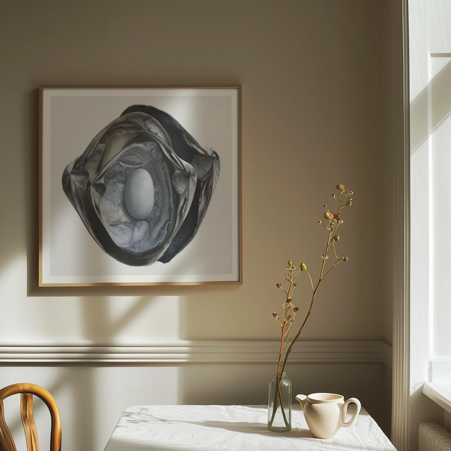 'Nested Surf Clams + Stone No. 3' Limited Edition Print