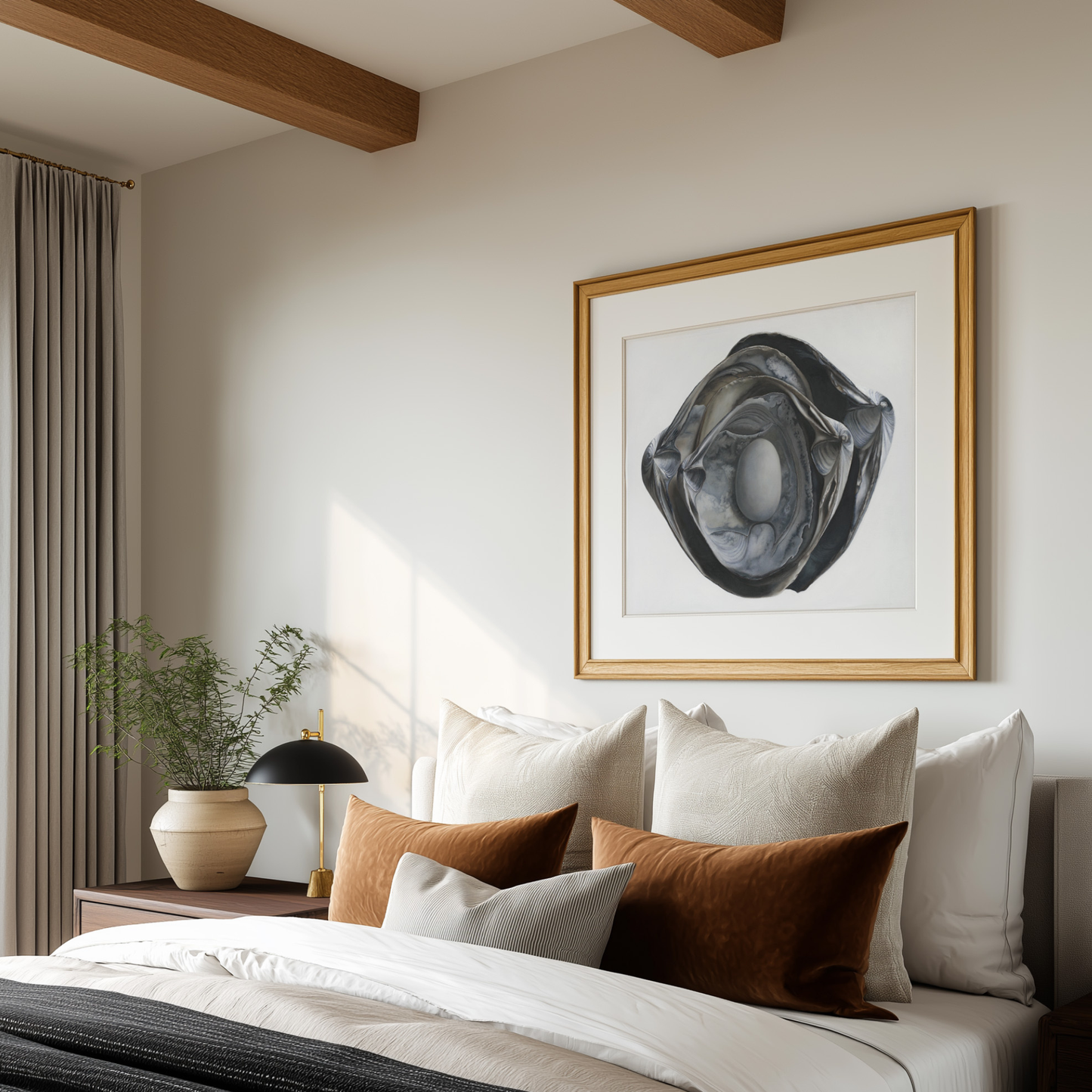 'Nested Surf Clams + Stone No. 3' Limited Edition Print