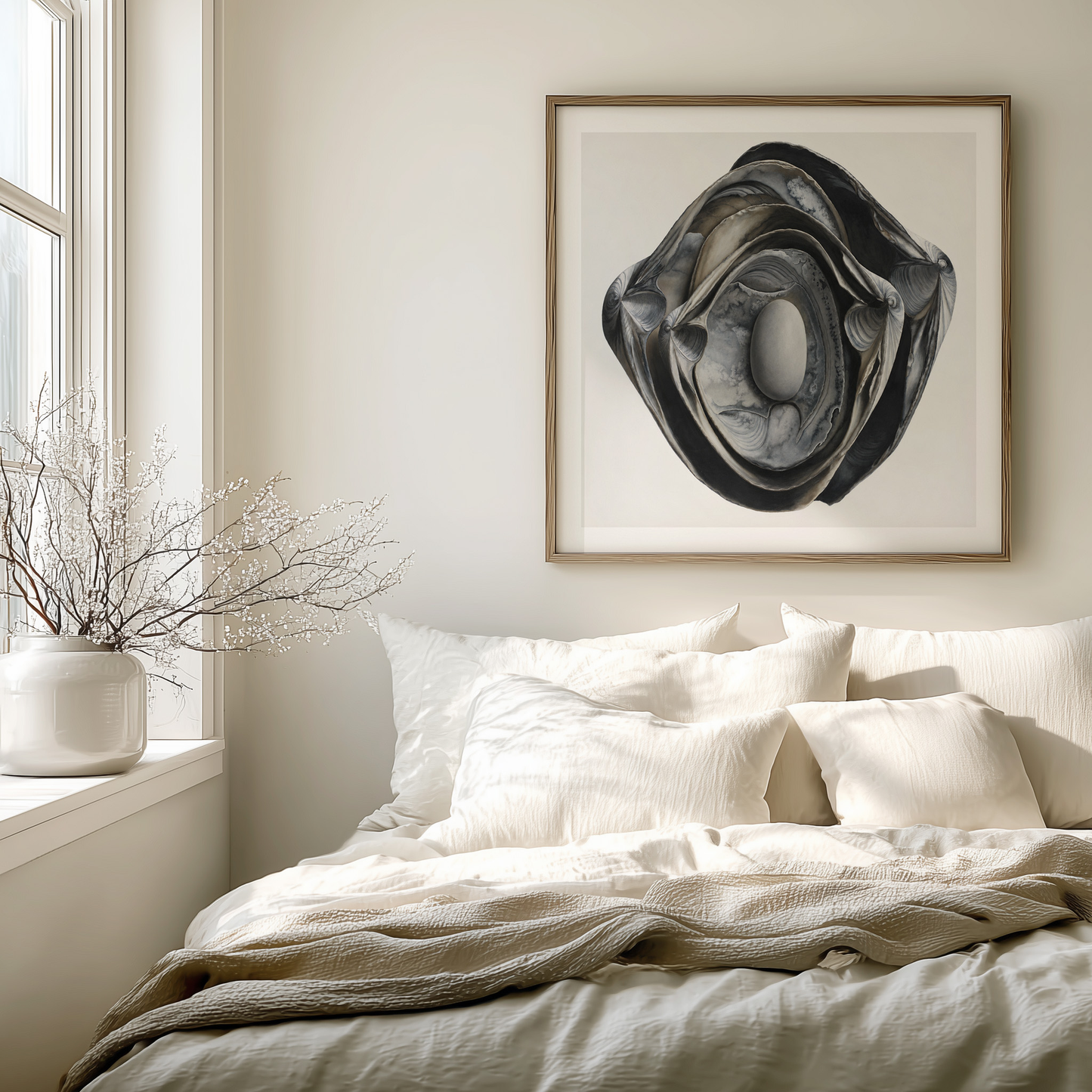 'Nested Surf Clams + Stone No. 3' Limited Edition Print