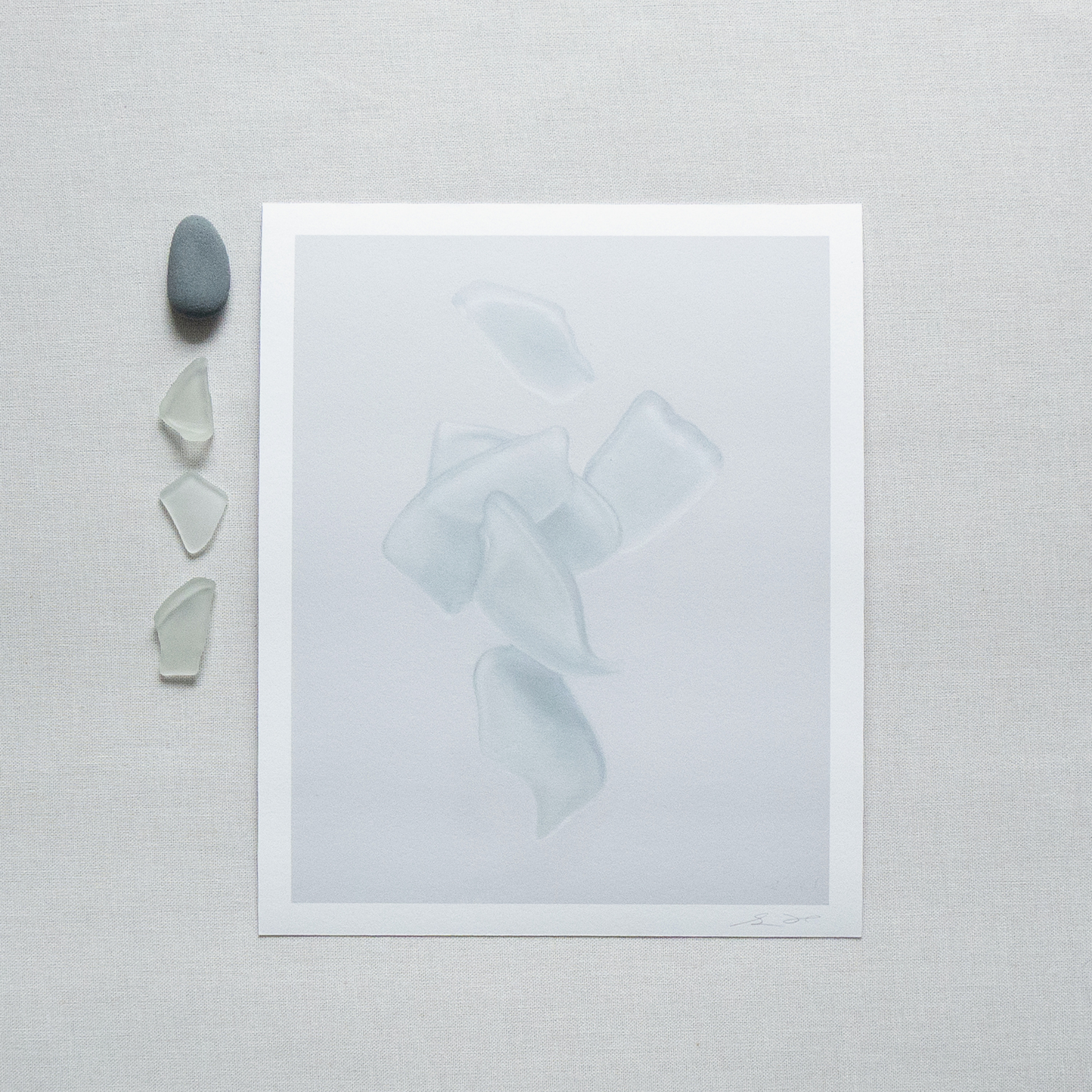 'Sea Glass No. 1' Limited Edition Print