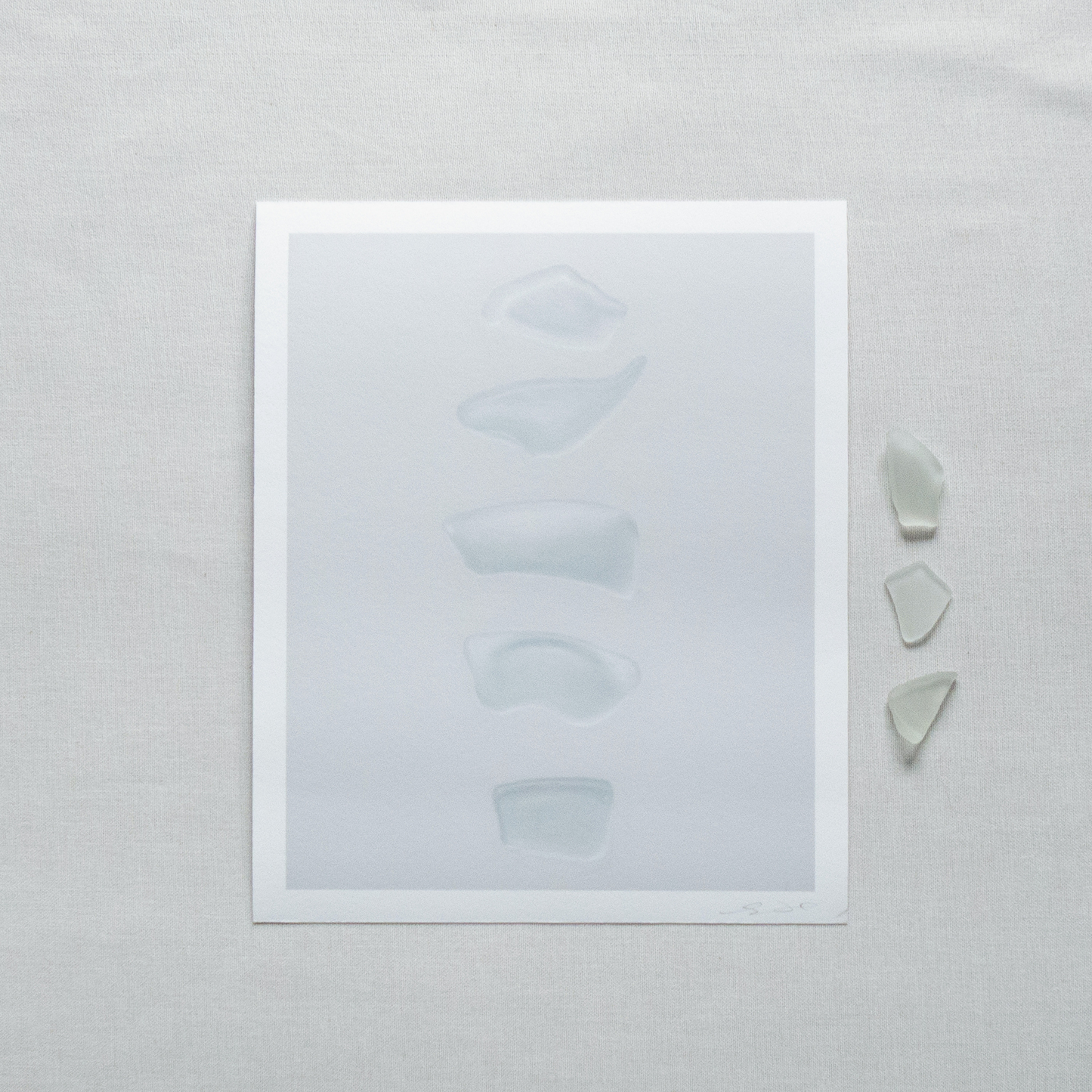 'Sea Glass No. 4' Limited Edition Print
