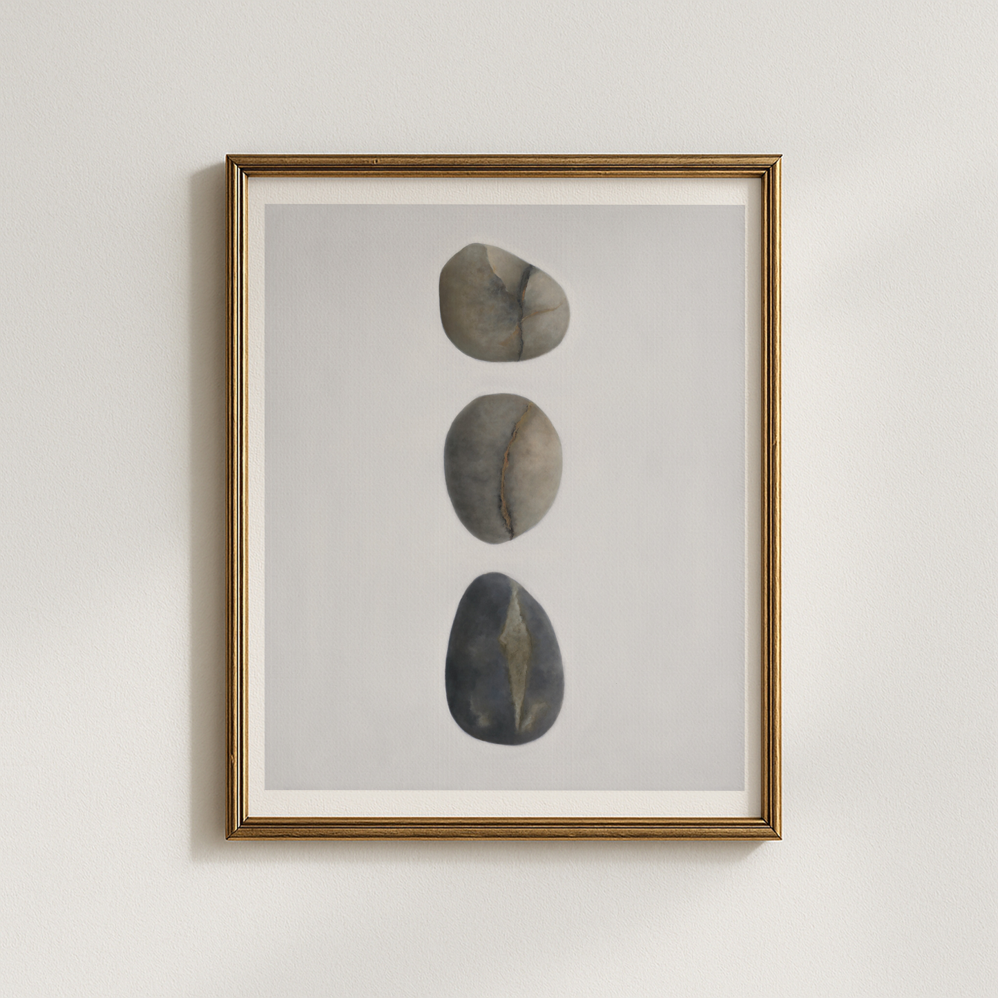 'Stone Trio No. 4' Limited Edition Print