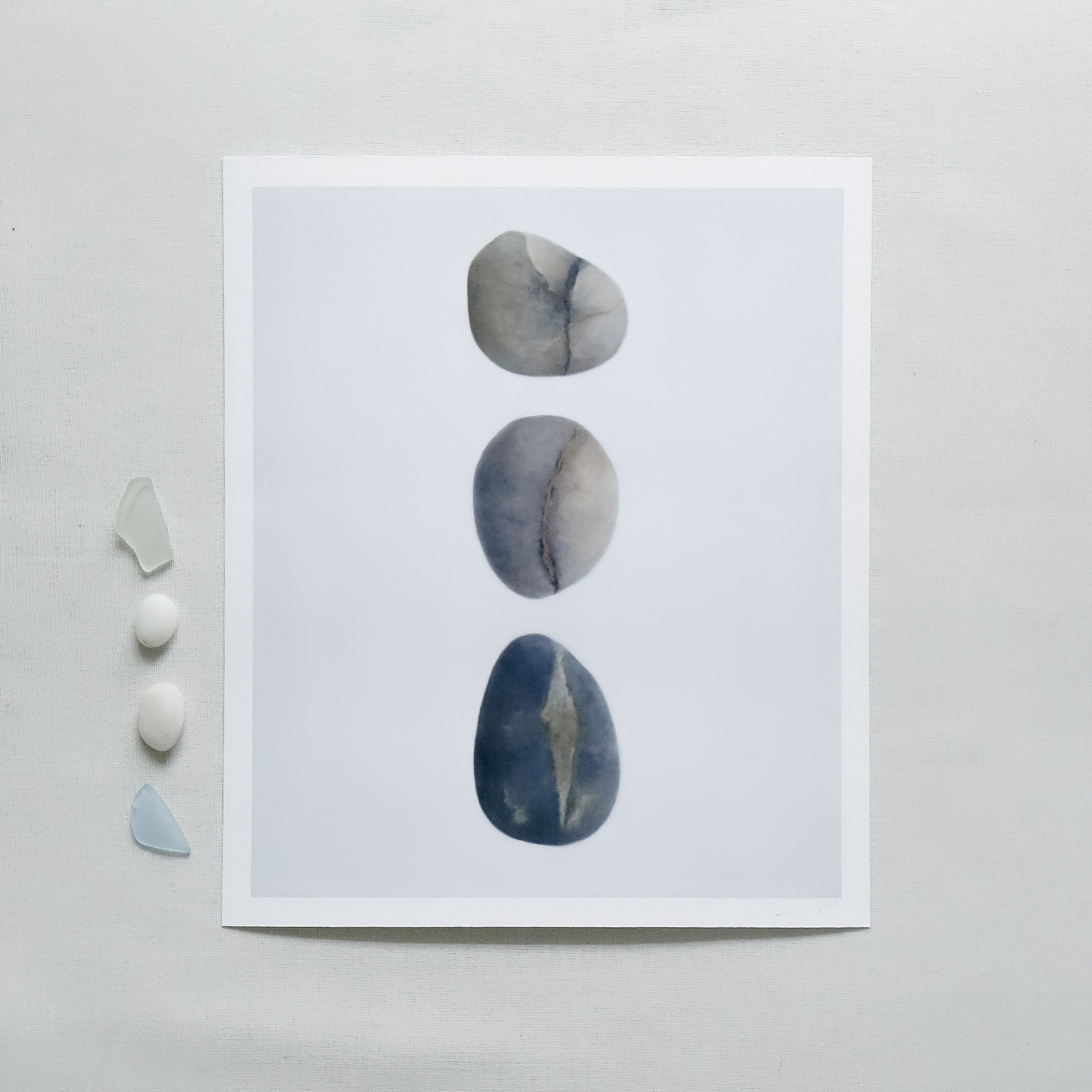 'Stone Trio No. 4' Limited Edition Print