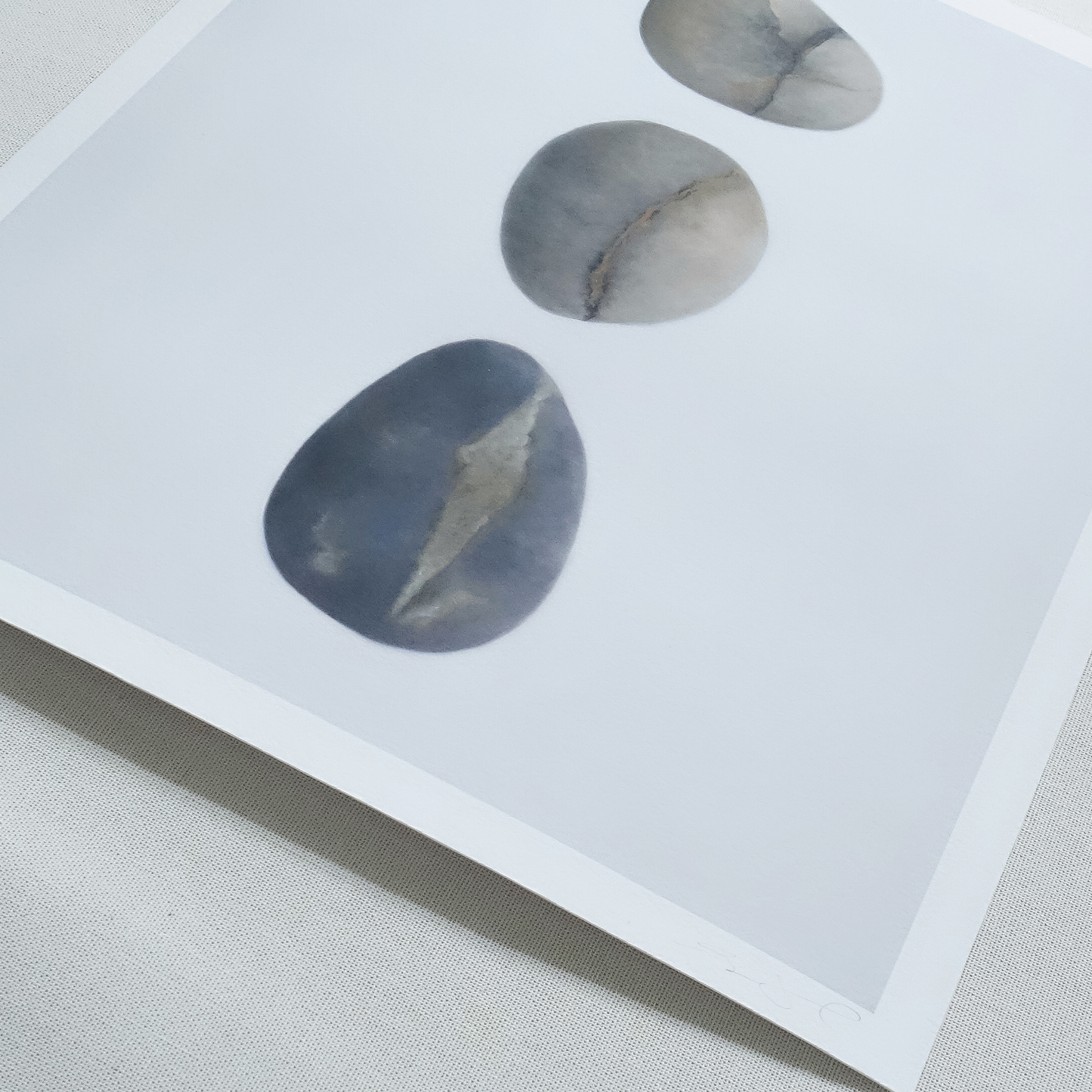 'Stone Trio No. 4' Limited Edition Print