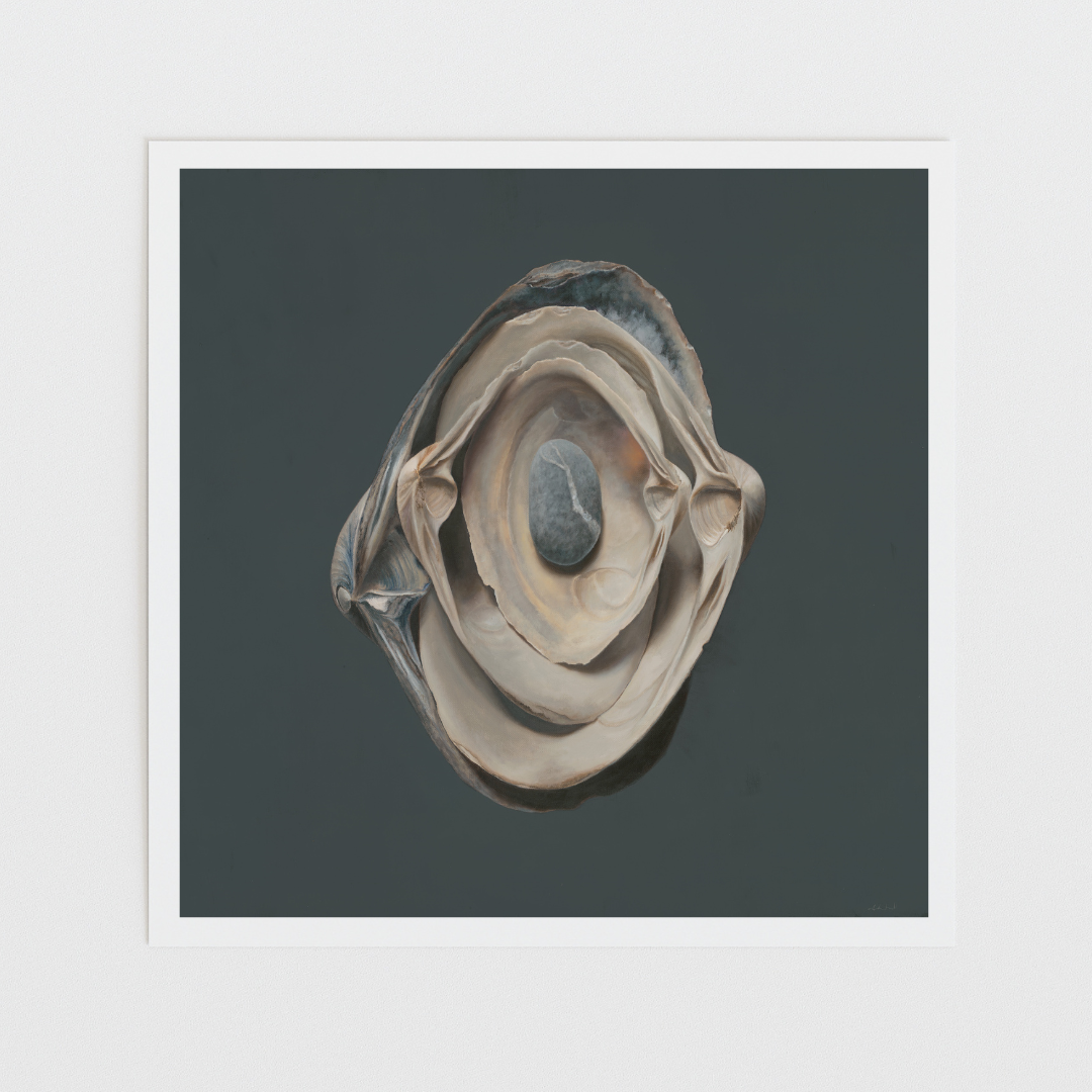 Nested Surf Clams + Stone Limited Edition Print