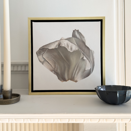 Peony Petals No. 6 Framed Canvas Print