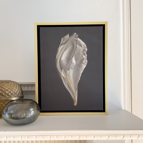 Peony Petals No. 2 Framed Canvas Print