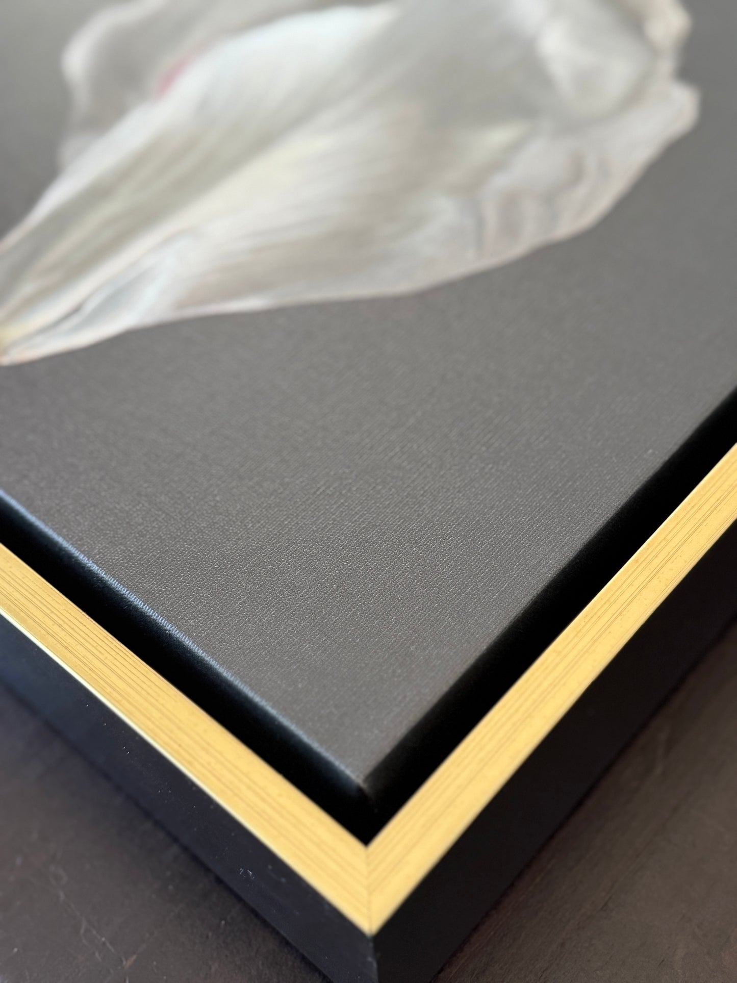 Peony Petals No. 1 Framed Canvas Print