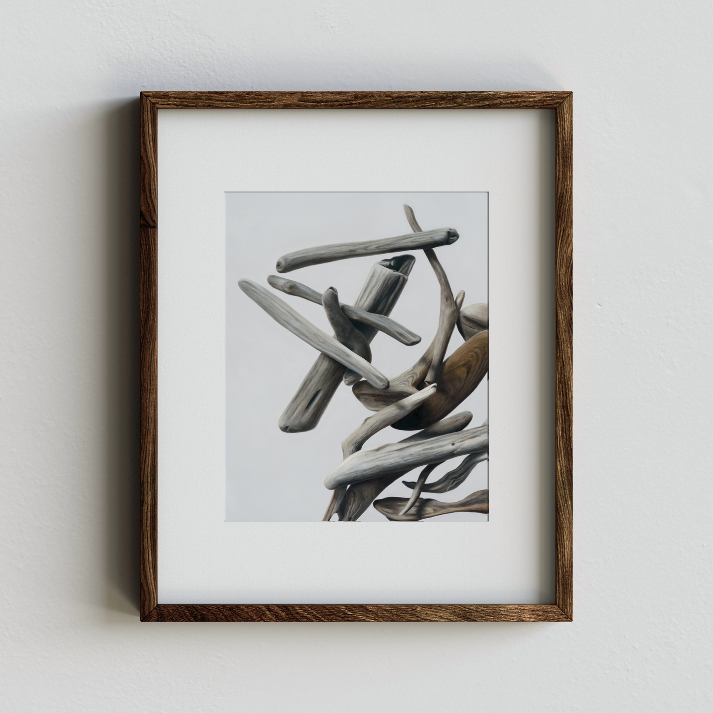 Cradled Surf Clams | Sea Glass No. 6 | Driftwood No. 1 Triptych