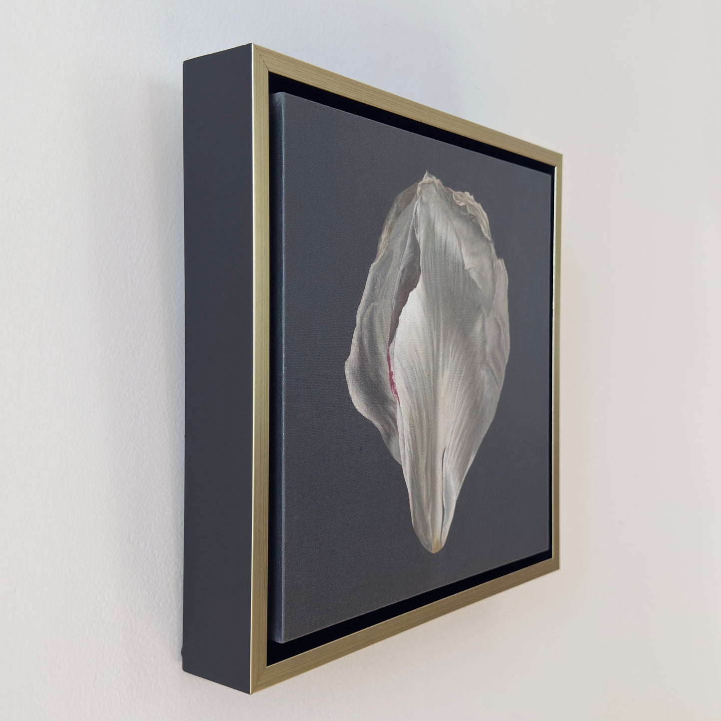 Peony Petals No. 1 Framed Canvas Print