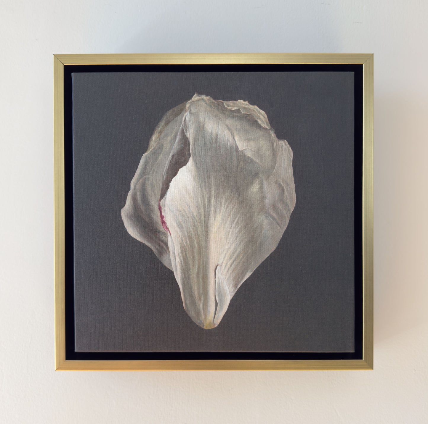 Peony Petals No. 1 Framed Canvas Print