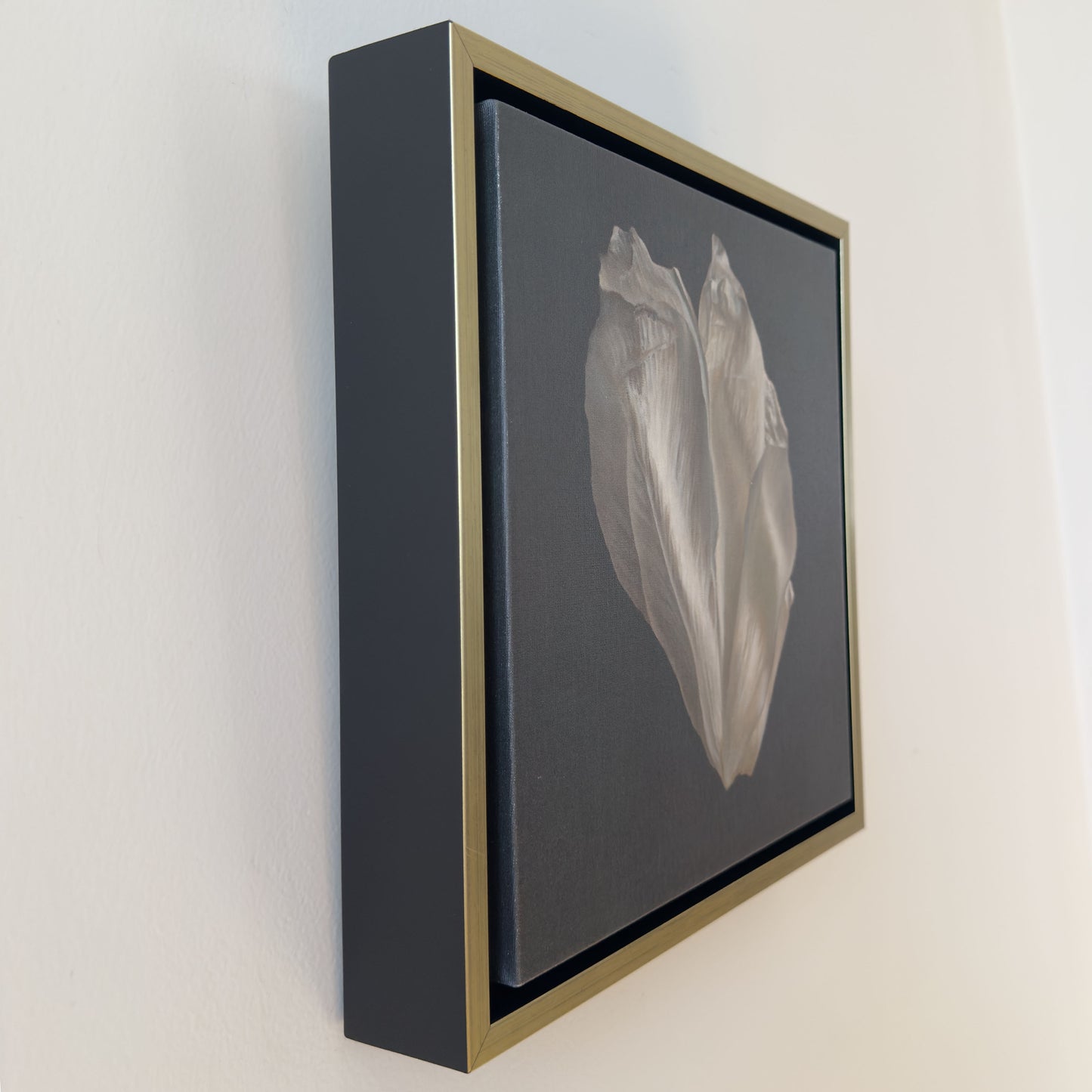 Peony Petals No. 3 Framed Canvas Print