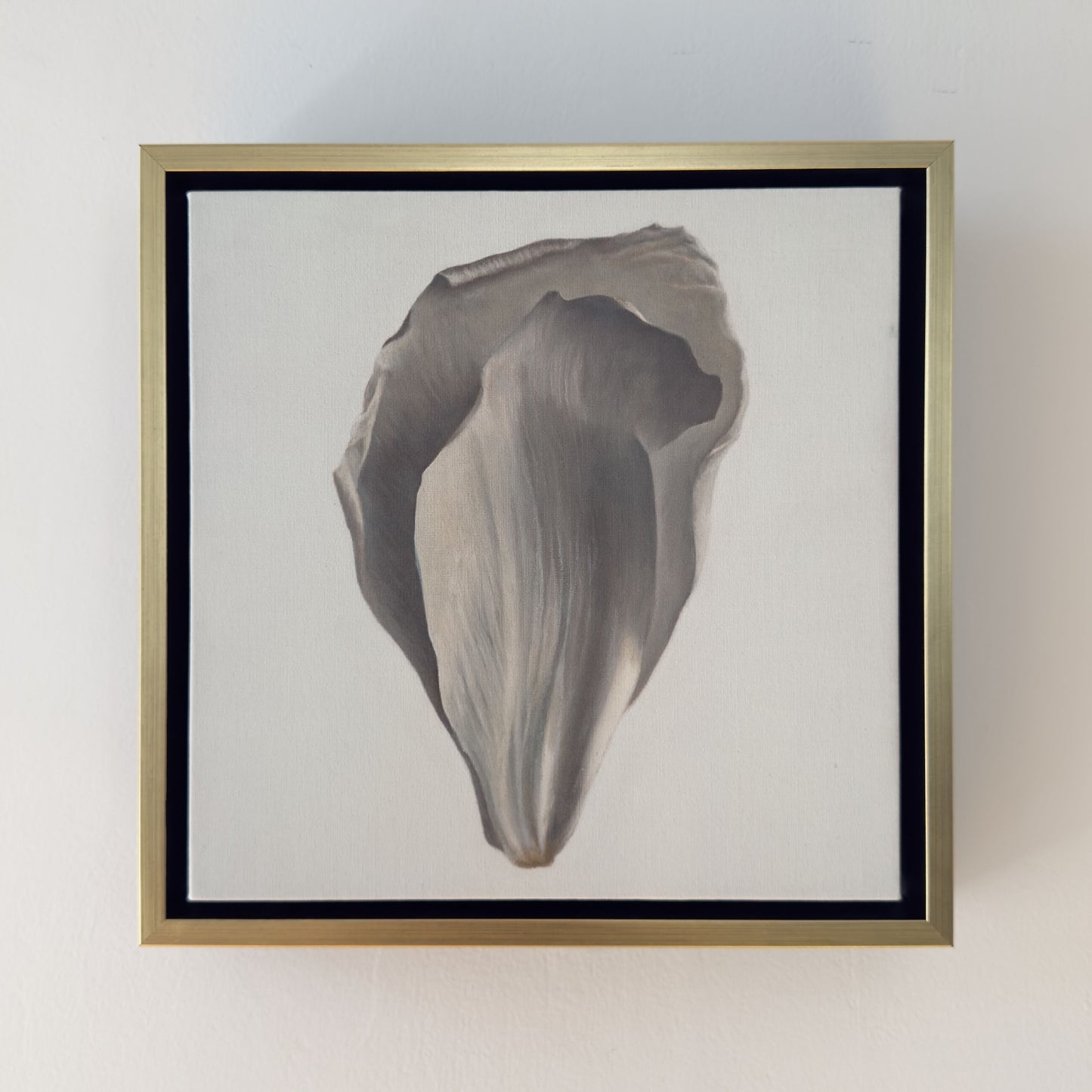 Peony Petals No. 5 Framed Canvas Print