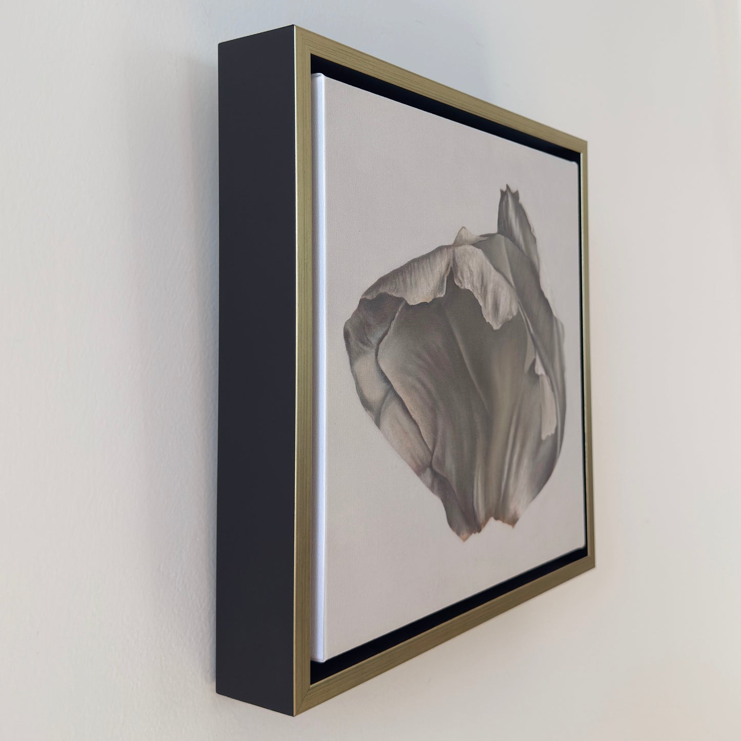 Peony Petals No. 6 Framed Canvas Print