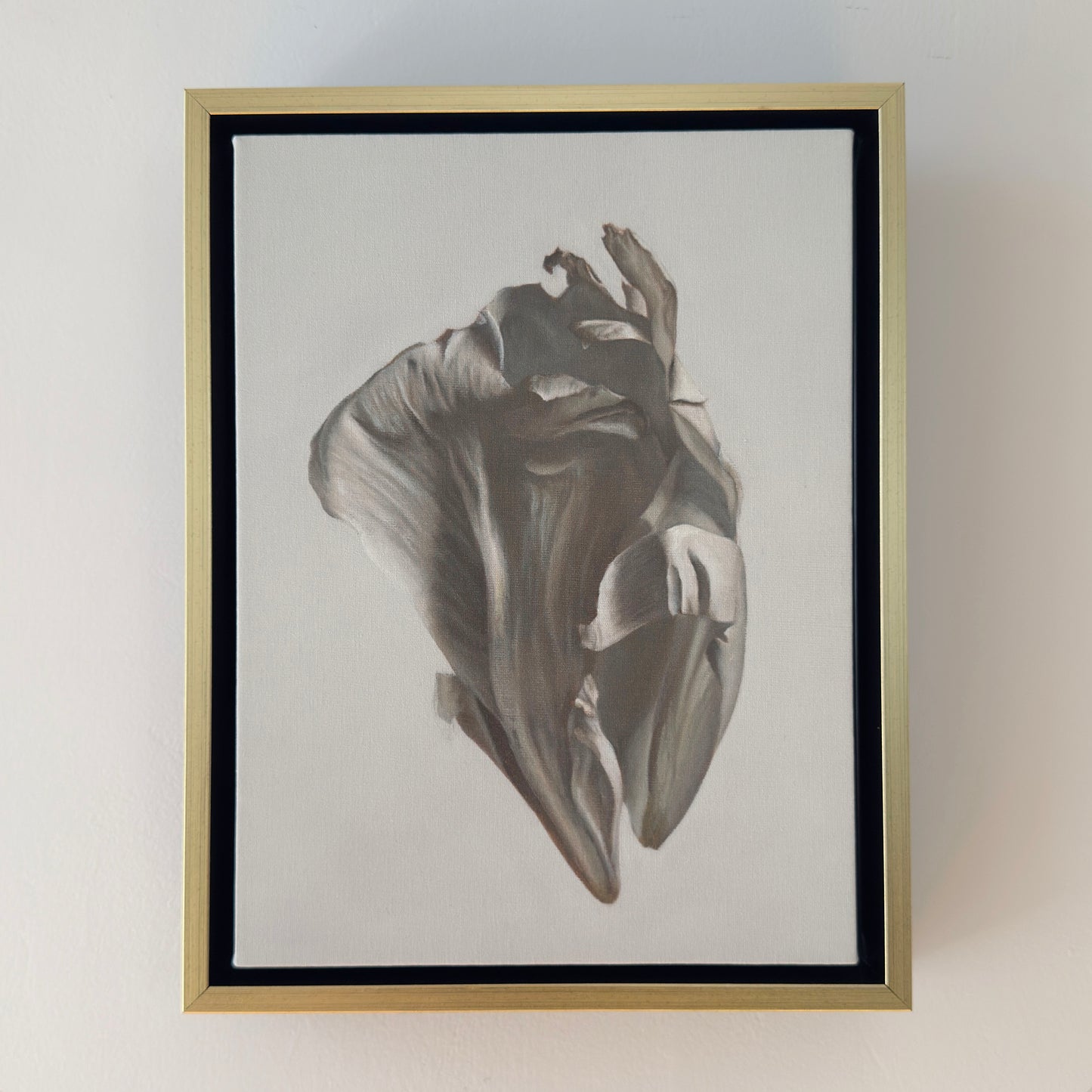 Peony Petals No. 7 Framed Canvas Print