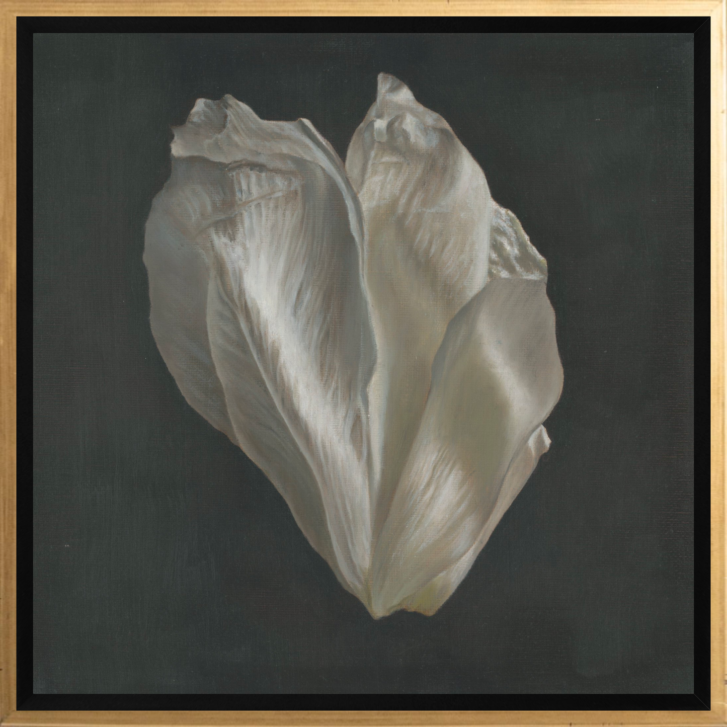 Peony Petals No. 3 Framed Canvas Print