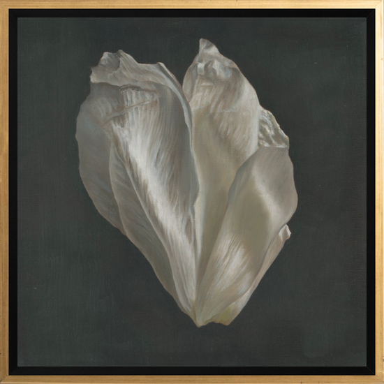 Peony Petals No. 3 Framed Canvas Print