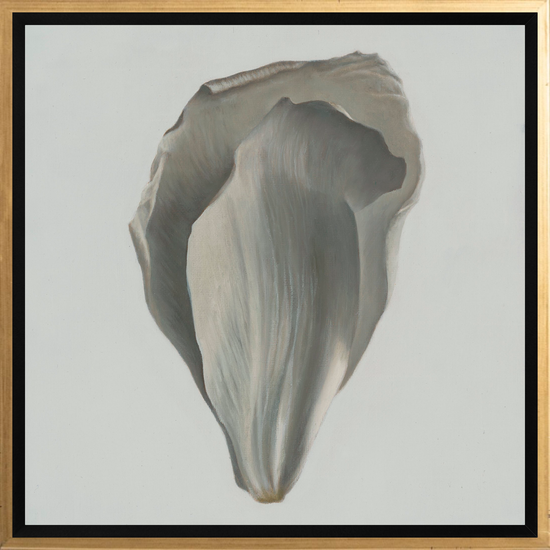 Peony Petals No. 5 Framed Canvas Print