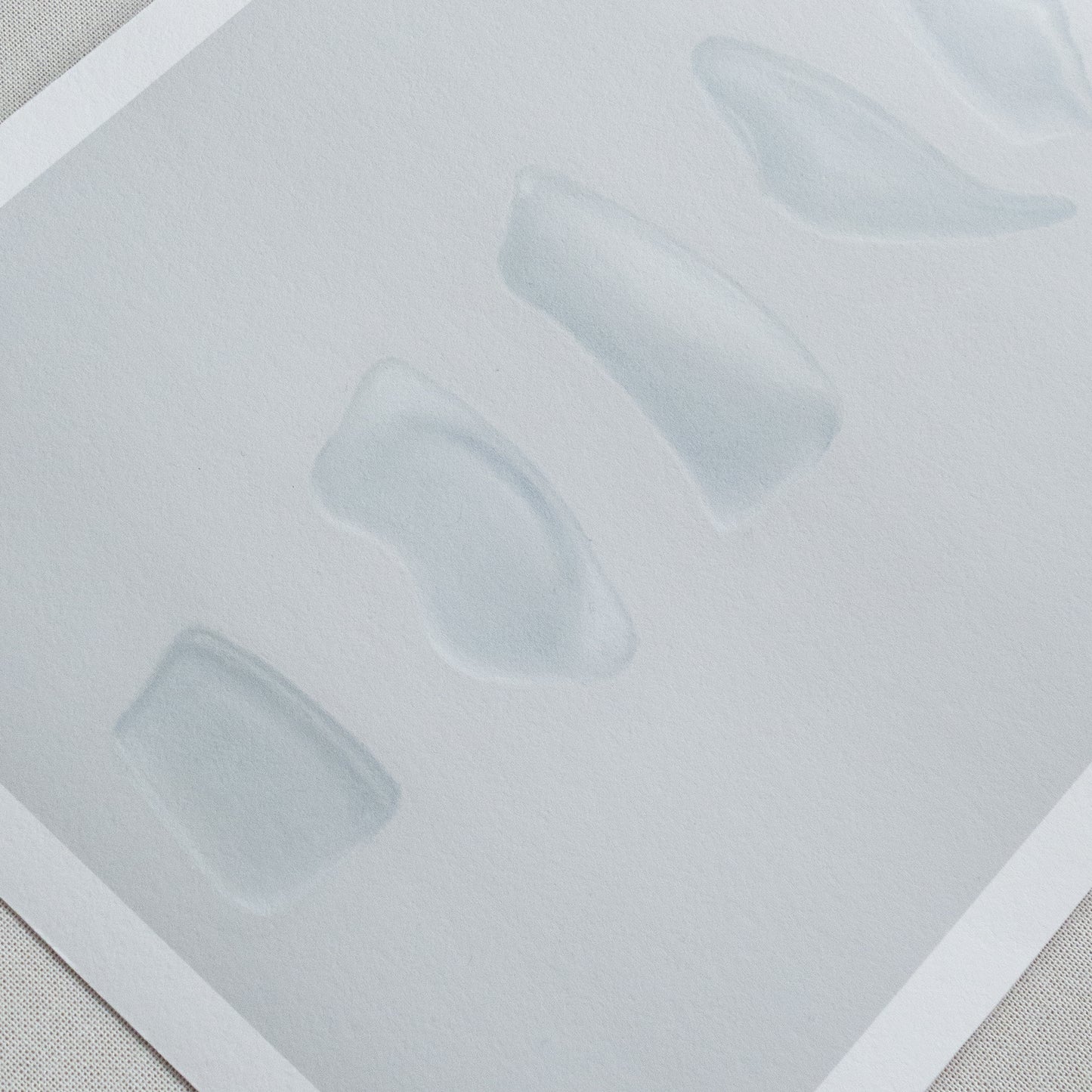 Set of Four Sea Glass
