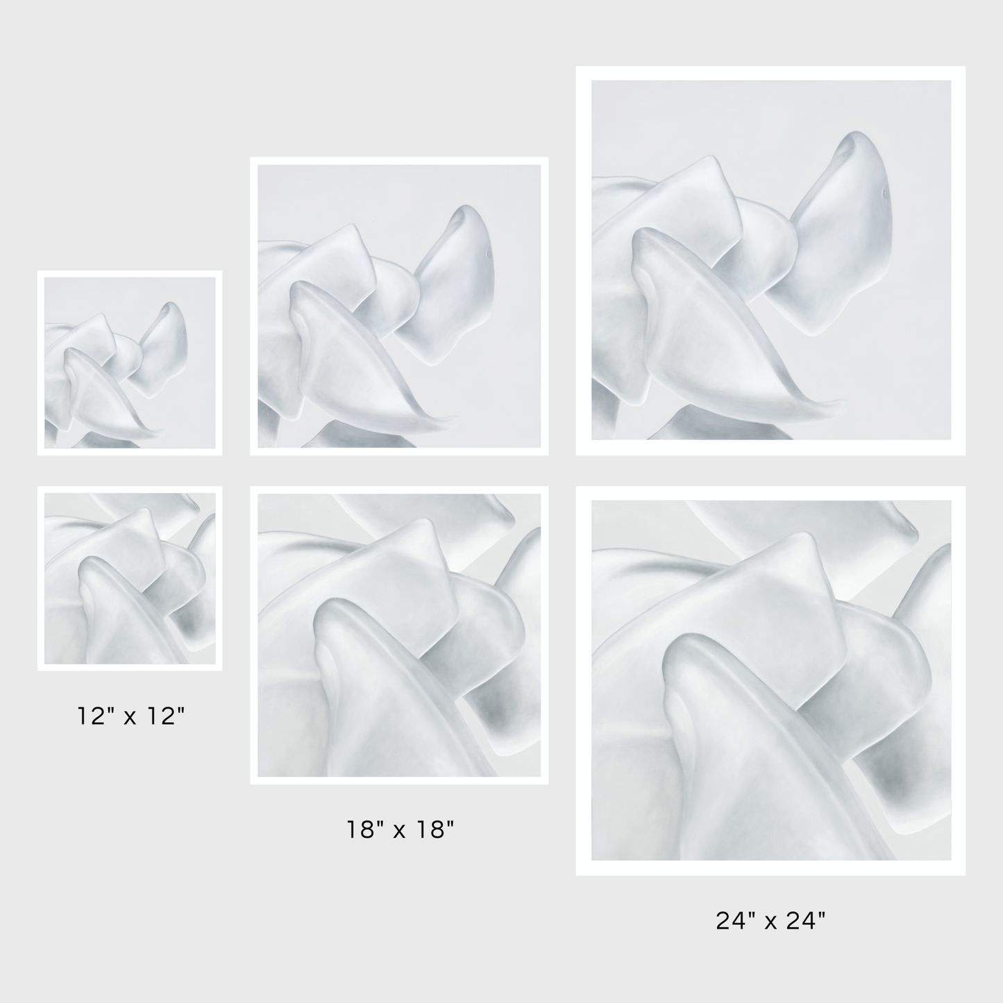 Sea Glass No. 5 | Sea Glass No. 6 Diptych
