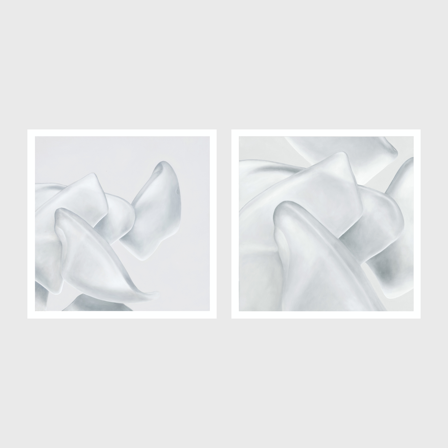 Sea Glass No. 5 | Sea Glass No. 6 Diptych