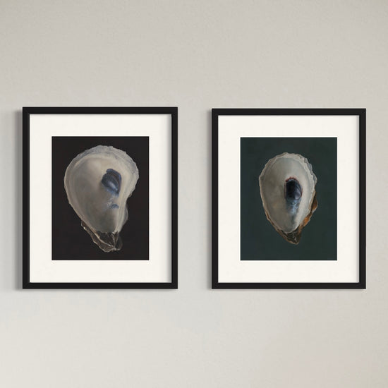Set of 2 Limited Edition Prints | Oyster Shell No. 2 & Oyster Shell No. 3
