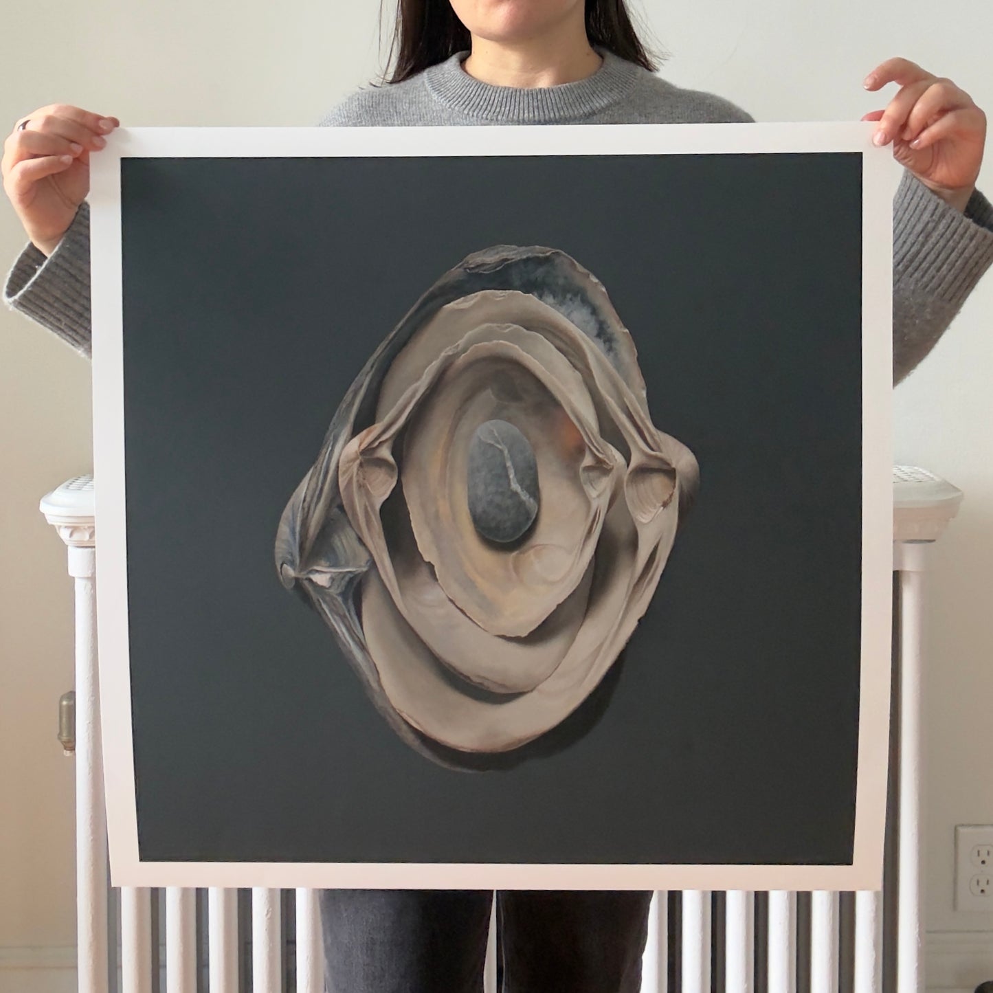 Nested Surf Clams + Stone Limited Edition Print