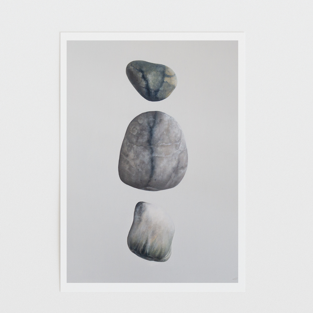 Stone Trio No. 1 Limited Edition Print