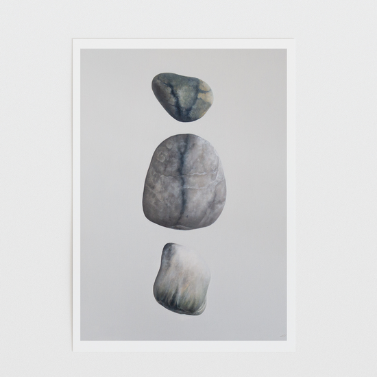 Stone Trio No. 1 Limited Edition Print