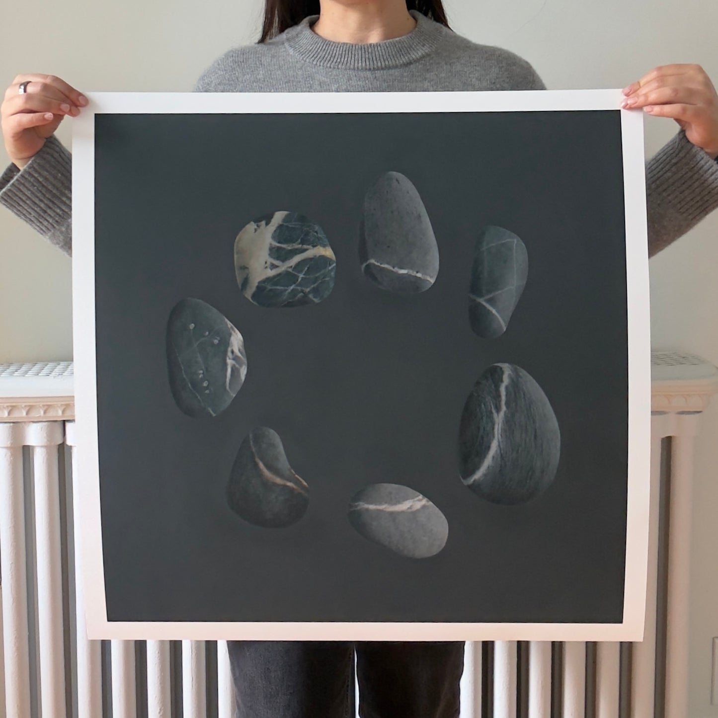 Veined Stone Circle Limited Edition Print