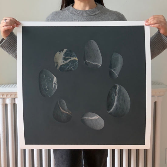 Veined Stone Circle Limited Edition Print