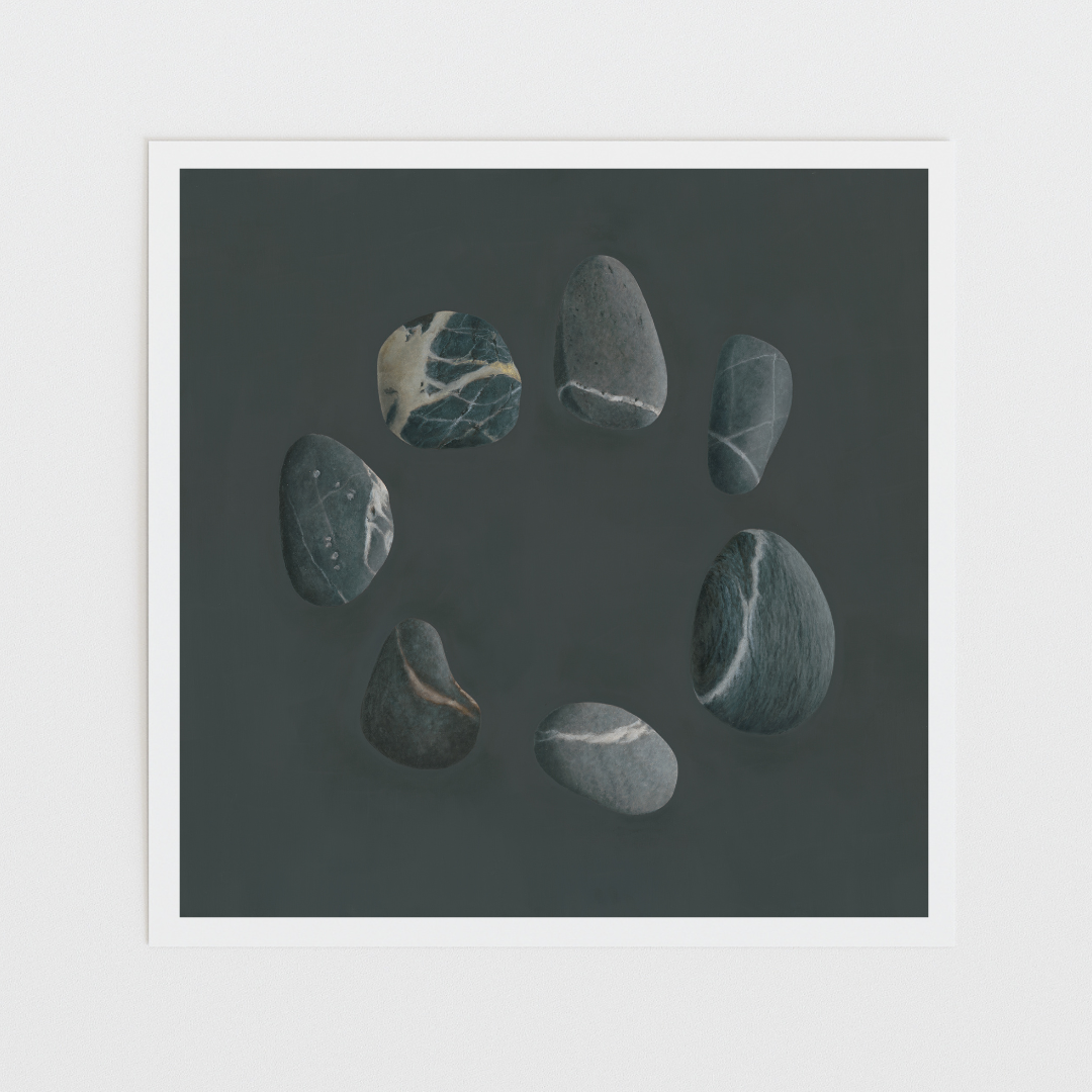 Veined Stone Circle Limited Edition Print