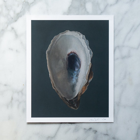 Set of 2 Shell Limited Edition Prints | Mussel Shell & Oyster Shell No. 3